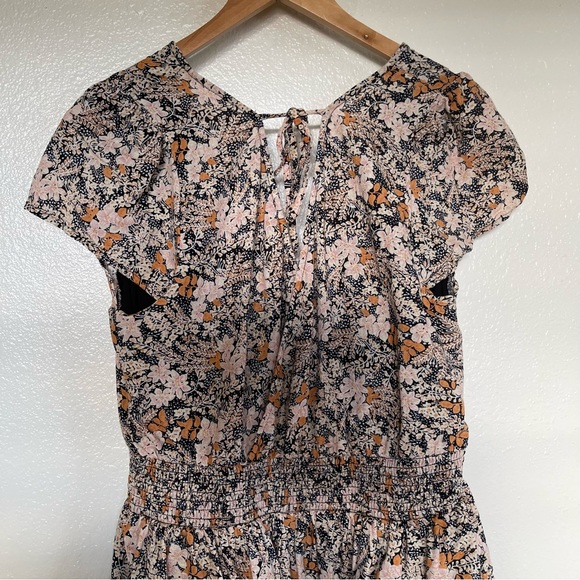American Eagle Floral Tier Dress Size Size L - Picture 7 of 11